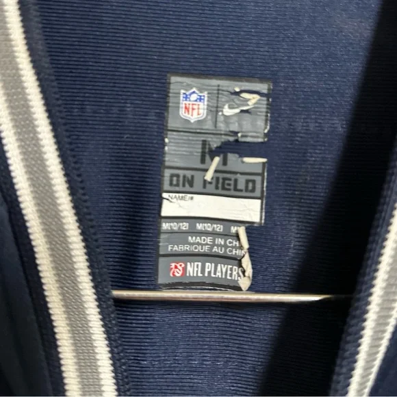 NFL Cowboys Navy and Silver JerseyYouth Size M 10/12 - Picture 5 of 5